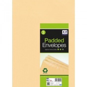 Padded Brown Envelopes - 320 x 455 Pack 3