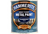 Metal Paint Hammered 750ml - Blue